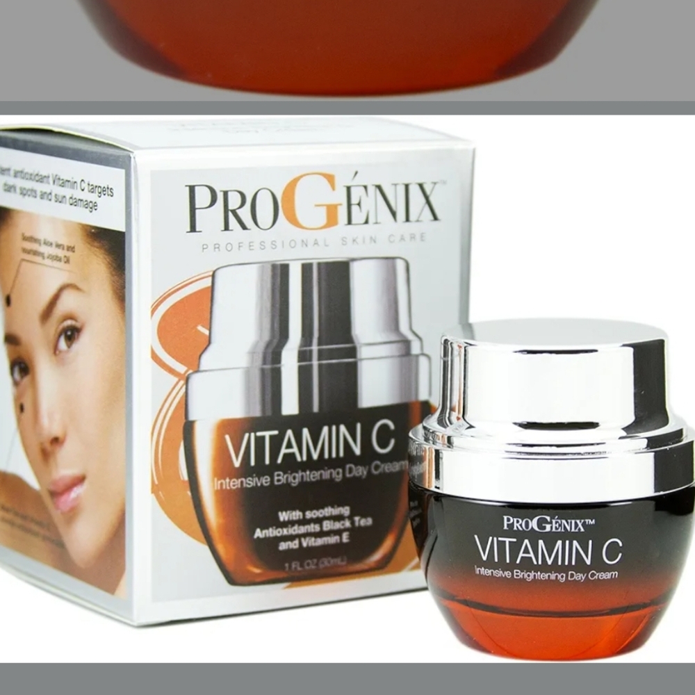 Progenix Professional Skin Care Vitamin C Brightening Day Cream - Picture 3 of 9